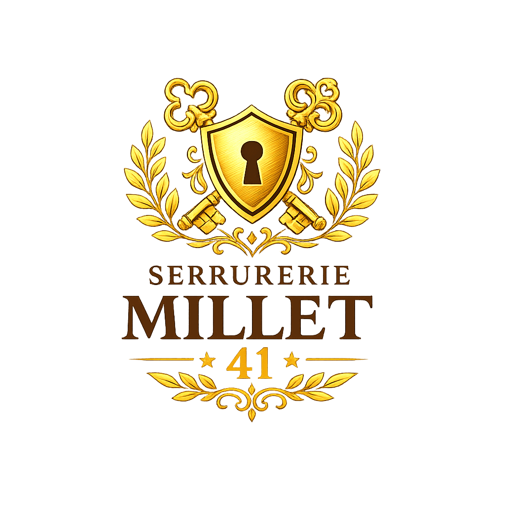Serrurier Blois serrurerie millet 41 logo
