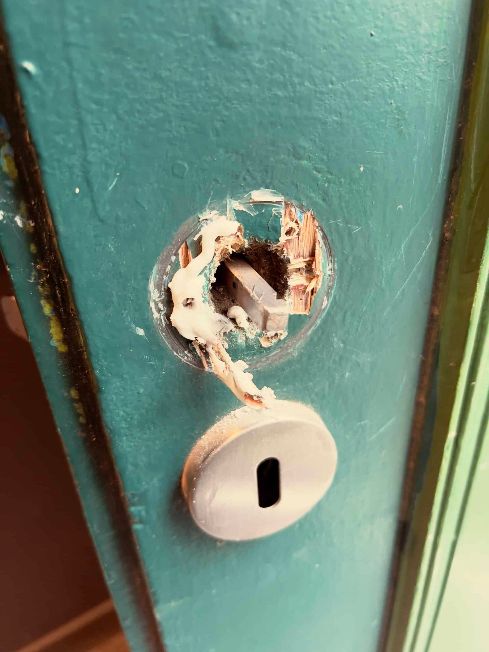 Mise en securite apres effraction